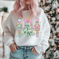 Nutcracker Wonderland in White Graphic Tee and Sweatshirt