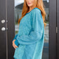Ocean's Apart Mineral Wash Pullover