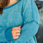 Ocean's Apart Mineral Wash Pullover
