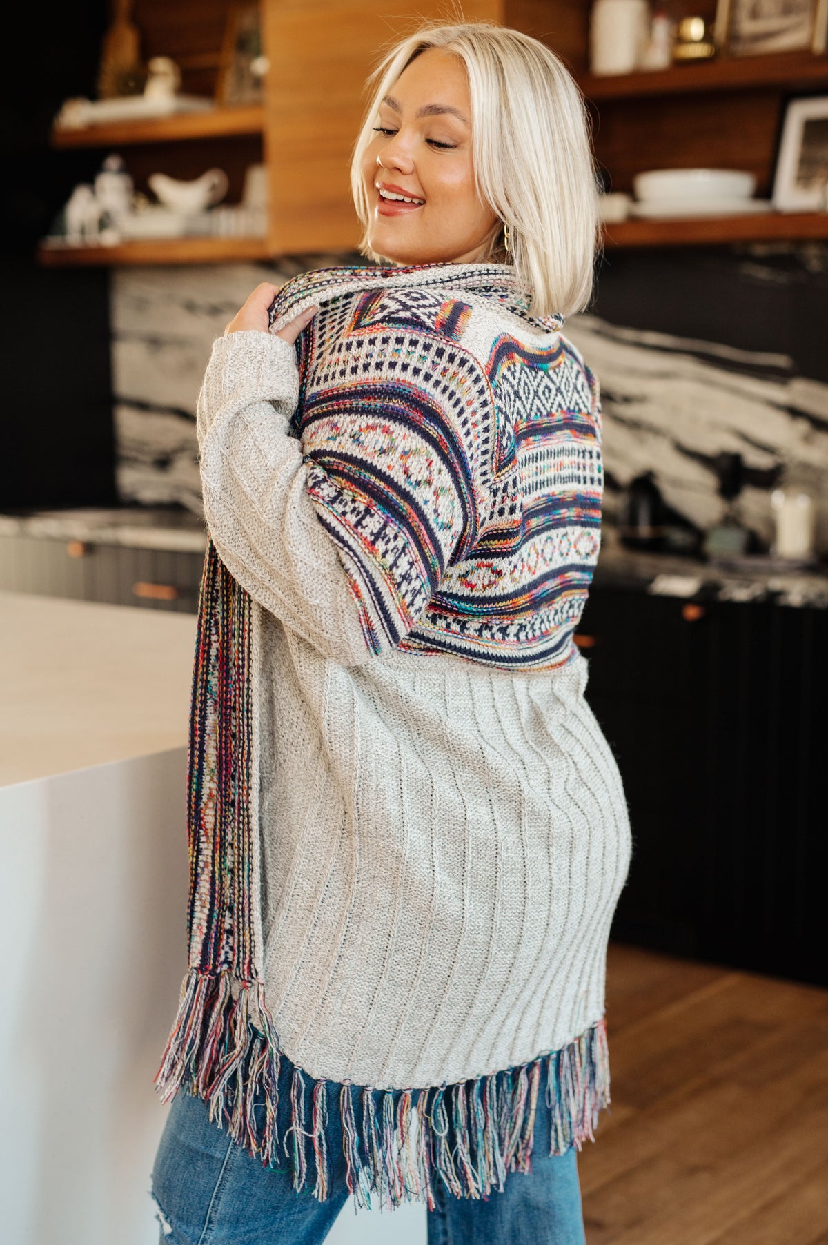 Oh So Lucky Fringe Cardigan - 1985 the VAULT Boutique