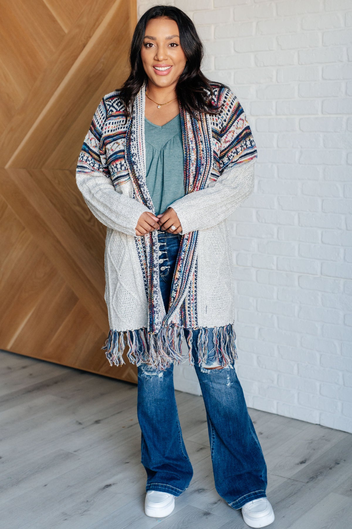 Oh So Lucky Fringe Cardigan - 1985 the VAULT Boutique