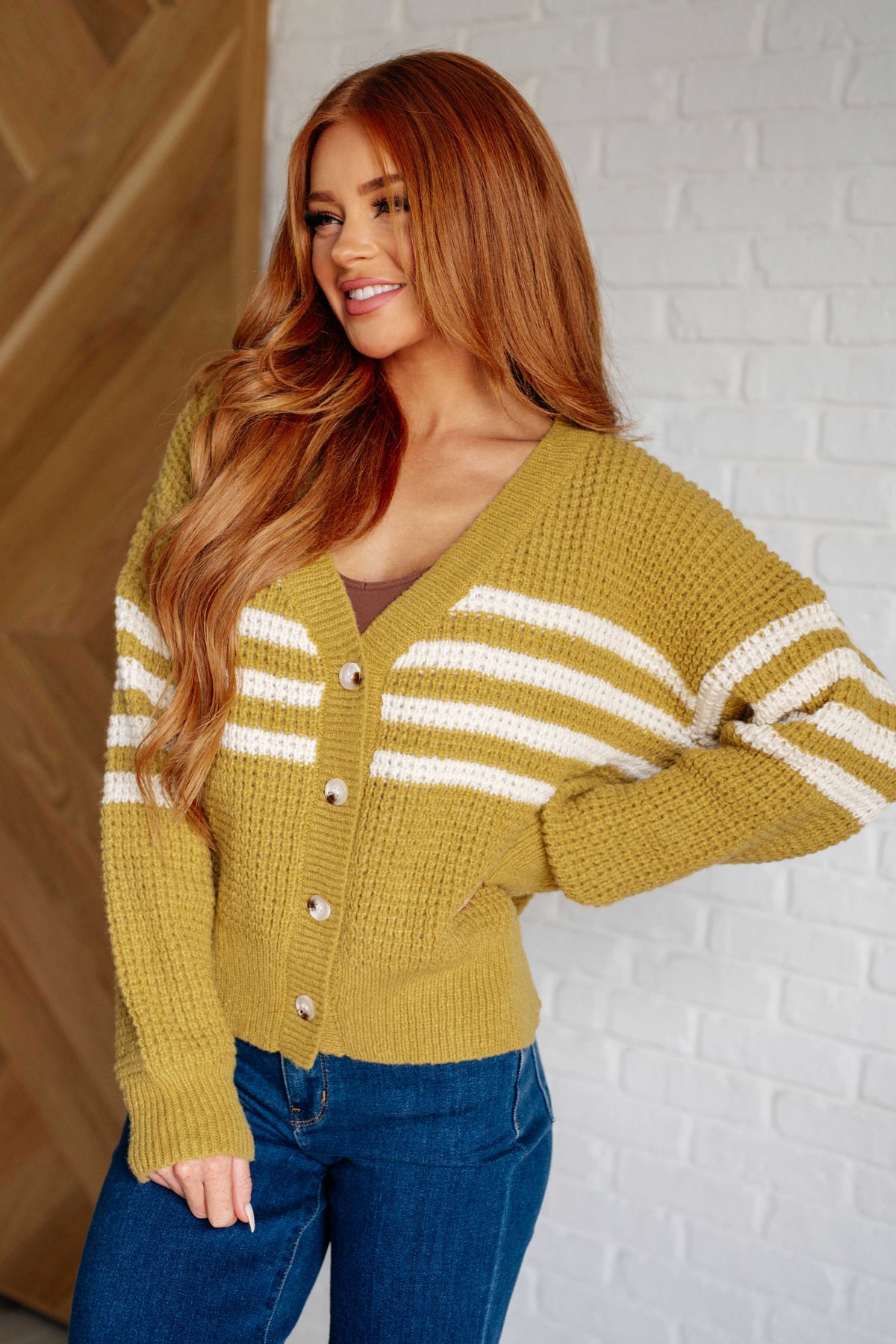 On Top of the World Striped Cardigan - 1985 the VAULT Boutique