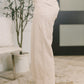 Only Pair High Waisted Wide Leg Bottoms in Linen