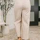 Only Pair High Waisted Wide Leg Bottoms in Linen