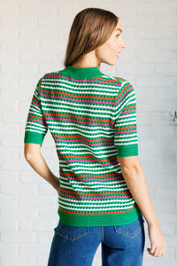 Our Situationship Knit Striped Top - 1985 the VAULT Boutique