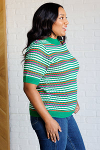 Our Situationship Knit Striped Top - 1985 the VAULT Boutique