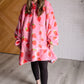 Oversized Blanket Hoodie in Strawberry - 1985 the VAULT Boutique