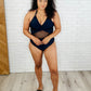 Palma Mesh Detail Halter Swimsuit