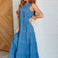 Perfect Choice Denim Maxi Dress - 1985 the VAULT Boutique