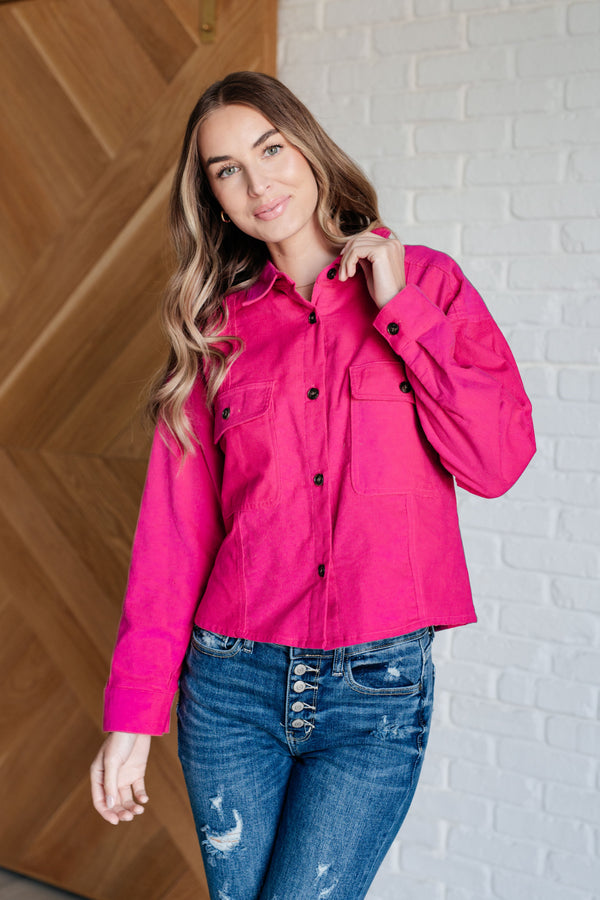 Perfect Pop of Pink Jacket - 1985 the VAULT Boutique