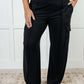 Race to Relax Cargo Pants in Black - 1985 the VAULT Boutique