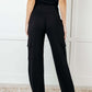 Race to Relax Cargo Pants in Black - 1985 the VAULT Boutique