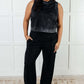 Race to Relax Cargo Pants in Black - 1985 the VAULT Boutique