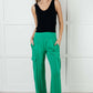 Race to Relax Cargo Pants in Emerald Green - 1985 the VAULT Boutique