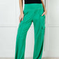 Race to Relax Cargo Pants in Emerald Green - 1985 the VAULT Boutique
