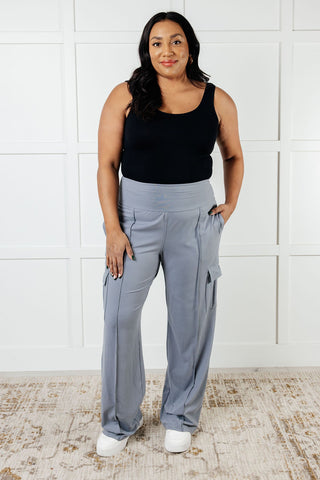 Race to Relax Cargo Pants in Rhino Grey - 1985 the VAULT Boutique