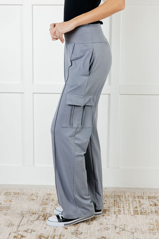 Race to Relax Cargo Pants in Rhino Grey - 1985 the VAULT Boutique