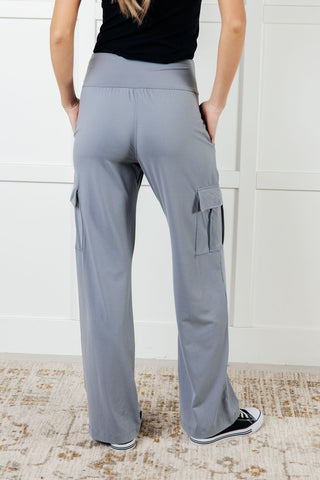 Race to Relax Cargo Pants in Rhino Grey - 1985 the VAULT Boutique