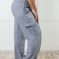 Race to Relax Cargo Pants in Rhino Grey - 1985 the VAULT Boutique