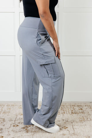 Race to Relax Cargo Pants in Rhino Grey - 1985 the VAULT Boutique