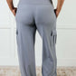 Race to Relax Cargo Pants in Rhino Grey - 1985 the VAULT Boutique