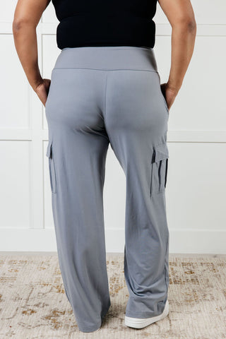 Race to Relax Cargo Pants in Rhino Grey - 1985 the VAULT Boutique