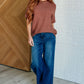 Relaxing Away Dolman Sleeve Knit Top in Coffee - 1985 the VAULT Boutique