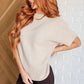 Relaxing Away Dolman Sleeve Knit Top in Taupe - 1985 the VAULT Boutique