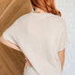 Relaxing Away Dolman Sleeve Knit Top in Taupe - 1985 the VAULT Boutique