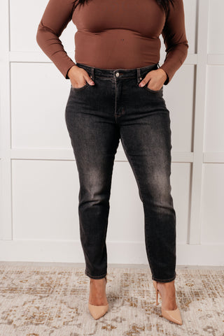 Rita Mid Rise Control Top Slim Jeans - 1985 the VAULT Boutique