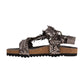 River Dance Woven Sandal in Pewter