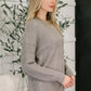 Rush of Joy Textured Long Sleeve Top