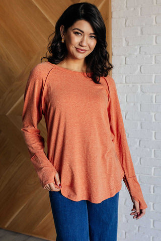 Rustic Charm Long Sleeve Top - 1985 the VAULT Boutique