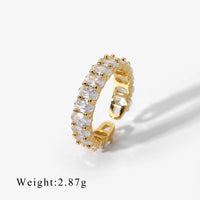 Romance Lasts 18k Gold Plated Rings - 1985 the VAULT Boutique