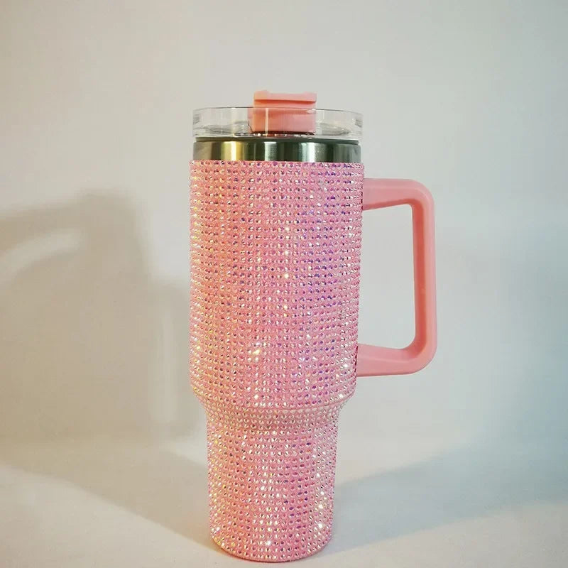 40oz Diamond Stainless Steel Tumbler - 1985 the VAULT Boutique