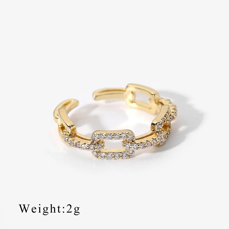 Romance Lasts 18k Gold Plated Rings - 1985 the VAULT Boutique