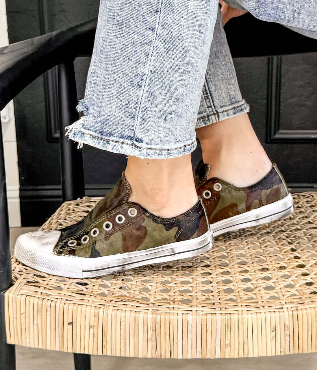 Shalomar Sneaker in Camo