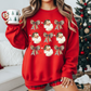 Santa and Bows Graphic Tee and Sweatshirt