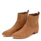 Leonor Suede Ankle Boot in Tan - 1985 the VAULT Boutique