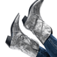 Jersey Metallic Boot in Silver - 1985 the VAULT Boutique