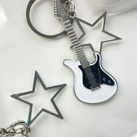 Guitar & Star Retro Key Chain - 1985 the VAULT Boutique