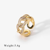 Romance Lasts 18k Gold Plated Rings - 1985 the VAULT Boutique