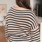 Self Assured Striped Sweater