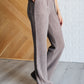 Set Process Mineral Wash Waffle Knit Pants in Brown - 1985 the VAULT Boutique