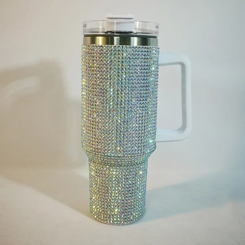 40oz Diamond Stainless Steel Tumbler - 1985 the VAULT Boutique