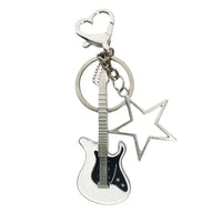 Guitar & Star Retro Key Chain - 1985 the VAULT Boutique