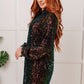 Shimmering Splendor Sequin Shirt Dress - 1985 the VAULT Boutique