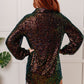 Shimmering Splendor Sequin Shirt Dress - 1985 the VAULT Boutique
