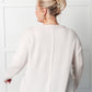 Simple Silhouette Brushed Hacci Sweater in Sand Beige - 1985 the VAULT Boutique
