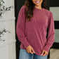 Simply Styled Balloon Sleeve Knit Top